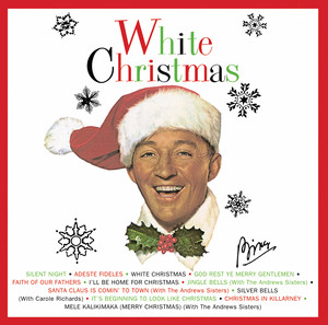 Omslaget till julskivan White Christmas av Bing Crosby.